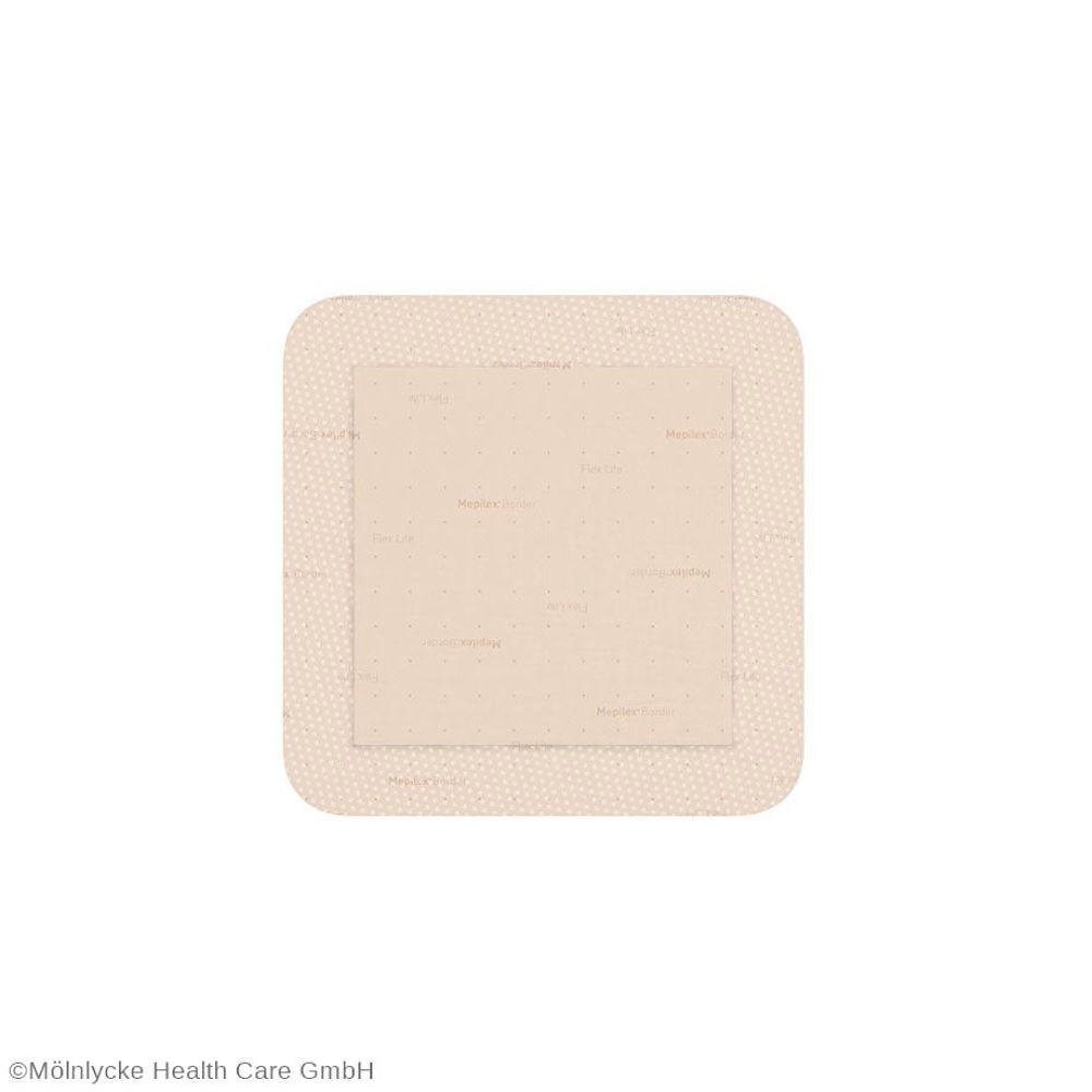 [MÖL 581060] Mepilex Border Flex Lite Schaumverband Steril, 4 x 5 cm (10 Stck.)