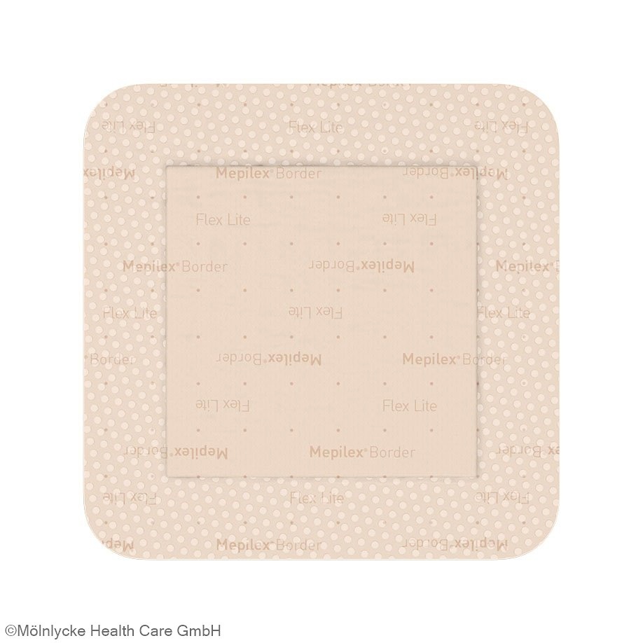 Mepilex Border Flex Lite Schaumverband Steril, 15 x 15 cm (5 Stck.)