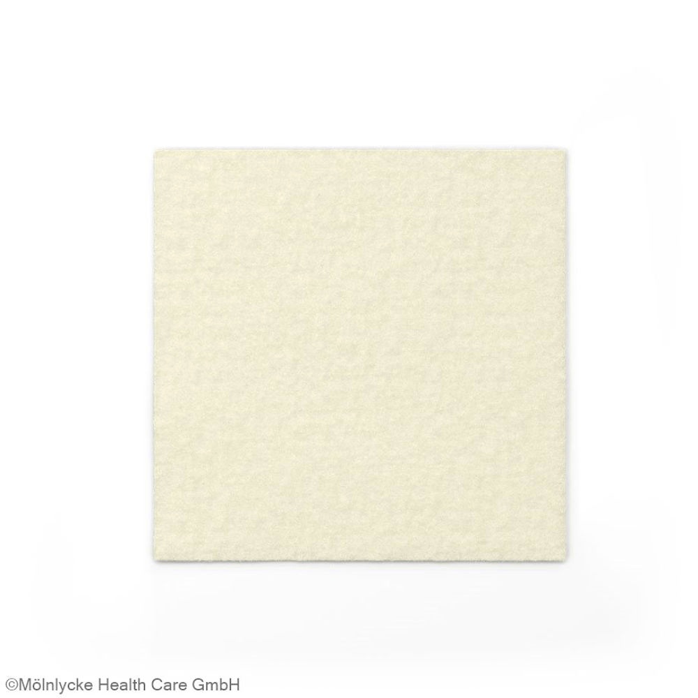 [MÖL 603402] Exufiber Ag+ Faserverband Steril, 10 x 10 cm (10 Stck.)