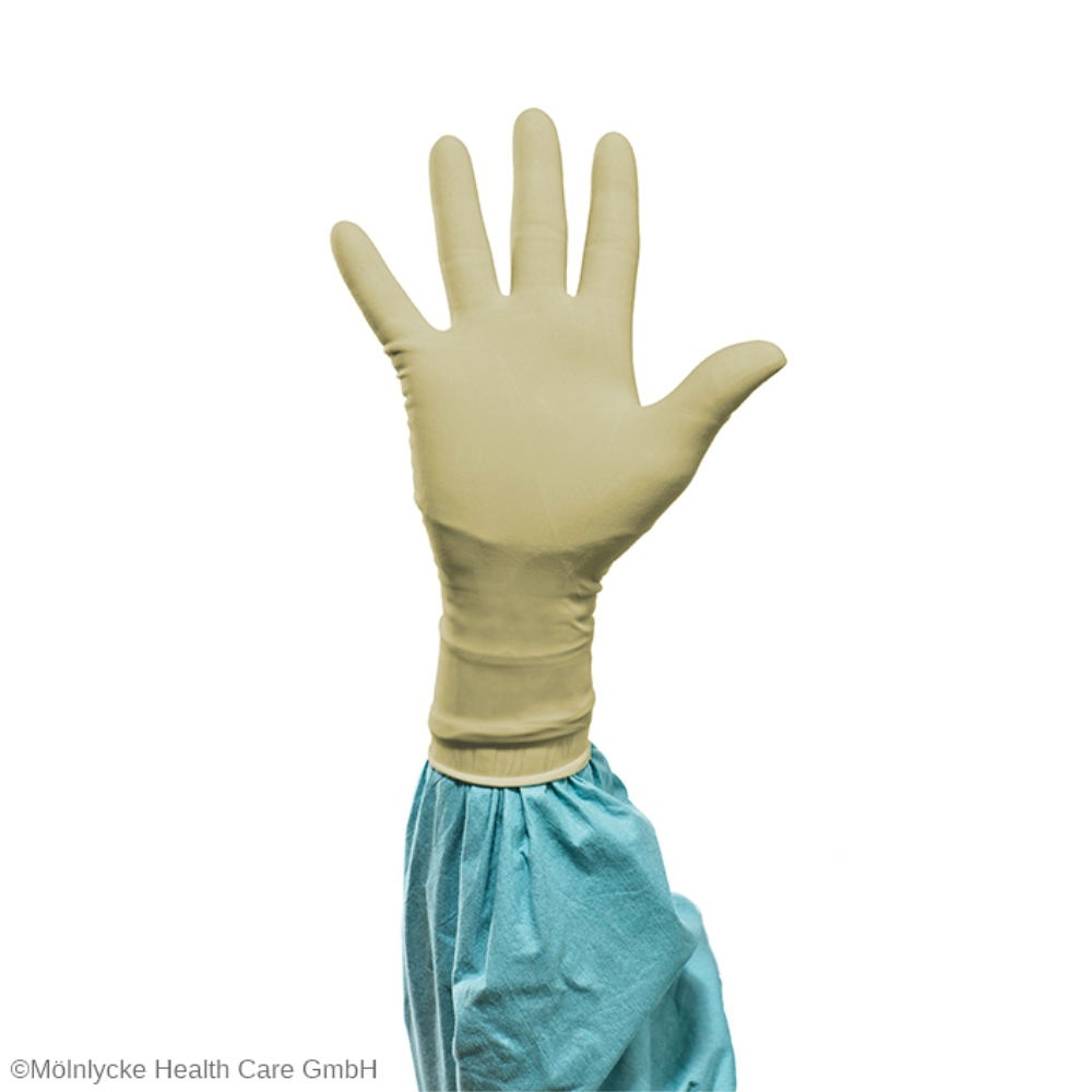 Biogel M OP-Handschuhe Latex steril puderfrei Gr. 6,0 (50 Paar)