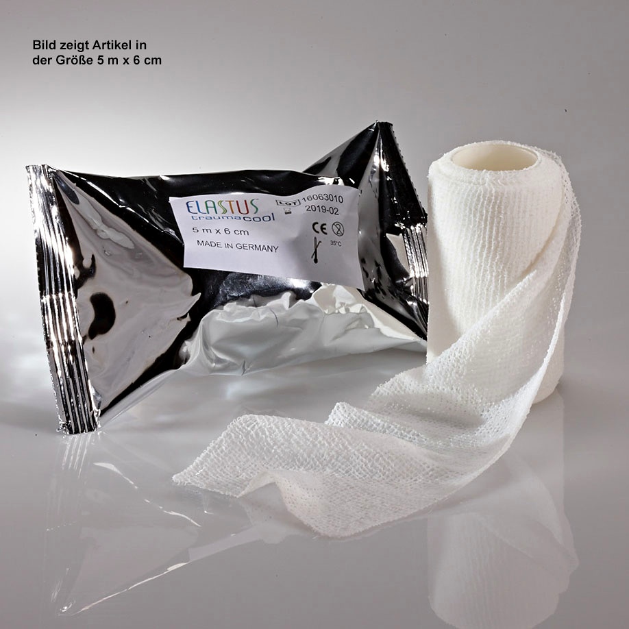 ELASTUS TraumaCool Bandagen 5 m x 6 cm (10 Stck.)