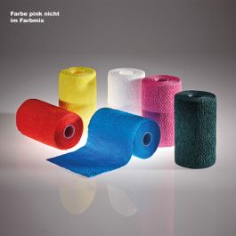 [MOS 72061] ELASTUS-active Fixierbinden Farbmix, 4,6 m x 15 cm (2 x 12 Stck.)