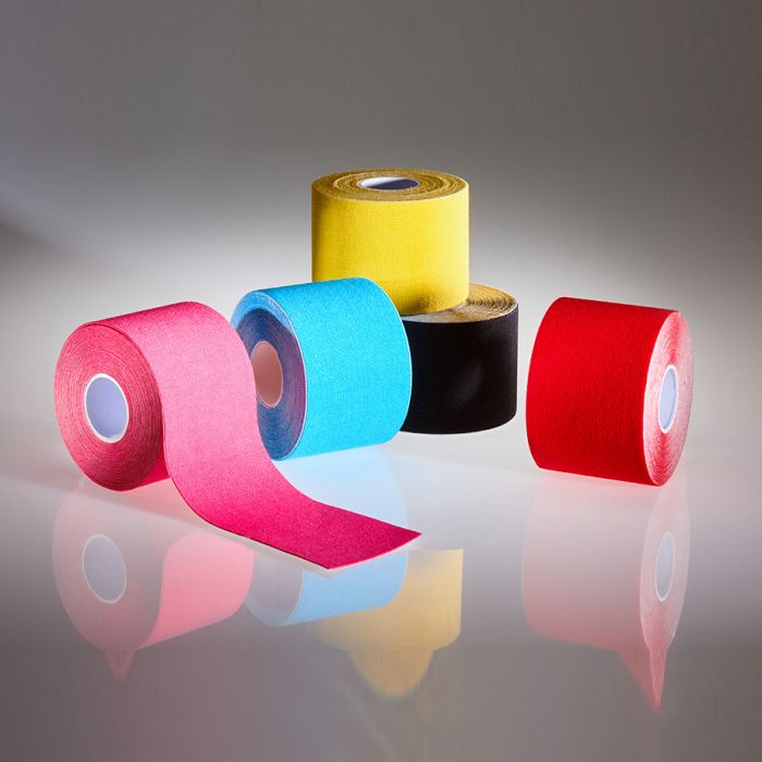 ELASTUS Tape Kinesiology 5 m x 5 cm, schwarz