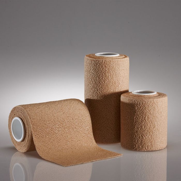 ELASTUS Bi stretch K2 Kurzzugbinden 10 cm x 2,5 m hautfarben (10 Stck.)