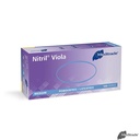Nitril Viola U.-Handschuhe PF, latexfrei Unsteril, Gr. M (100 Stck.)