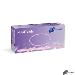 [MTR 1285XL] Nitril Viola U.-Handschuhe PF, latexfrei Unsteril, Gr. XL (100 Stck.)