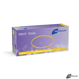 [MTR 1285XS] Nitril Viola U.-Handschuhe PF, latexfrei Unsteril, Gr. XS (100 Stck.)