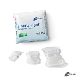 [MTR 2054] Liberty Light Super Inkontinenzvorlagen Grün, 43 x 22 cm (5 x 30 Stck.)