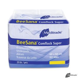 BeeSana Comflock Super Krankenunterlagen 2-lagig, 60 x 60 cm (6 x 25 Stck.)