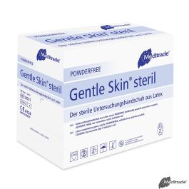 [MTR 8021RMW] Gentle Skin U.-Handschuhe Latex, PF, steril, Gr. M (50 Paar)