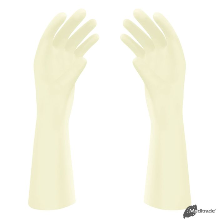 Reference OP-Handschuhe Latex, leicht Gepudert, steril, Gr. 7,5 (50 Paar)