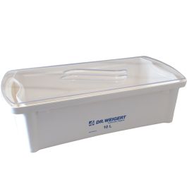 Instrumentenwanne 10 Ltr. Mit Siebeinsatz und Deckel