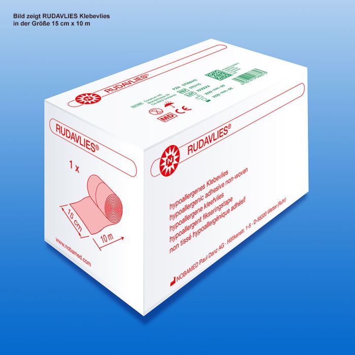 [NOB 070115] RUDAVLIES Klebevlies 15 cm x 10 m
