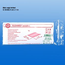 RUDAMED-sensitive Wundschnellverband 6 cm x 1 m