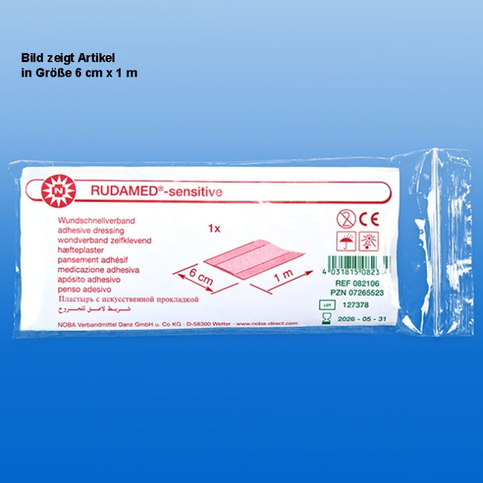 [NOB 082504] RUDAMED-sensitive Wundschnellverband 4 cm x 5 m