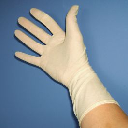 NOBAFEEL OP-Handschuhe, Latex, steril Puderfrei, Gr. 6,5 (50 Paar)