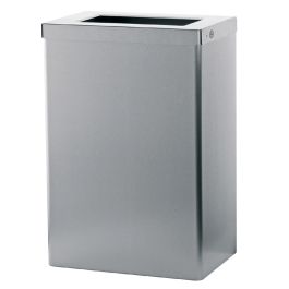 [OPH 1413896] SanTRAL Abfallbox EBU 50 E ST 50 Ltr. Edelstahl geschliffen