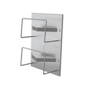 Ingo-man Wandhalter 2BF Für 2 Handschuhboxen, mit Feder