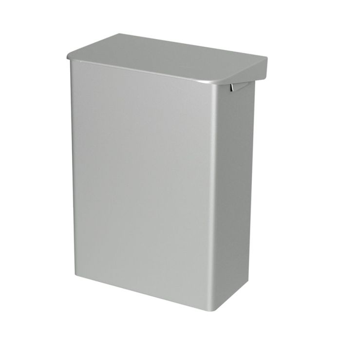Ingo-man Abfallbox AB 6 A 6 Ltr. Aluminium silber eloxiert