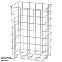 Ingo-man Abfallkorb SK 26 E 26 Ltr. Edelstahl geschliffen