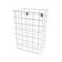 Ingo-man Abfallkorb SK 18 P 18 Ltr. Stahldraht weiß pulverbeschichtet