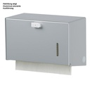 Ingo-man Papierhandtuchspender HS 15 A mit Metall-Frontplatte