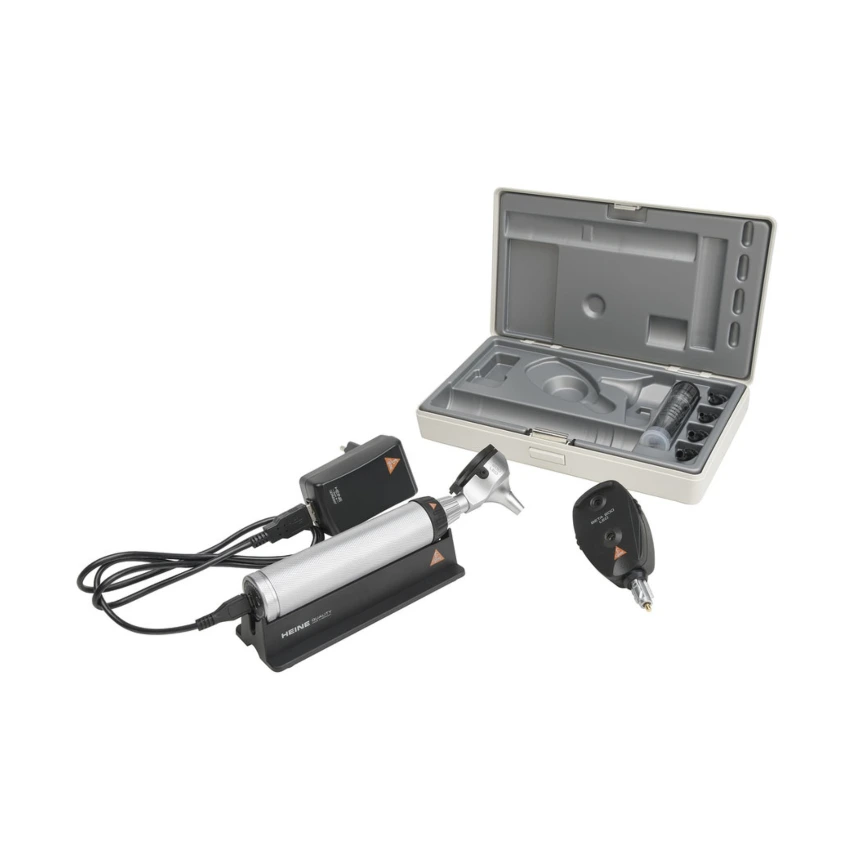 BETA 200 Ophthalmoskop/Otoskop Set LED Mit BETA4 USB Ladegriff, USB Kabel und