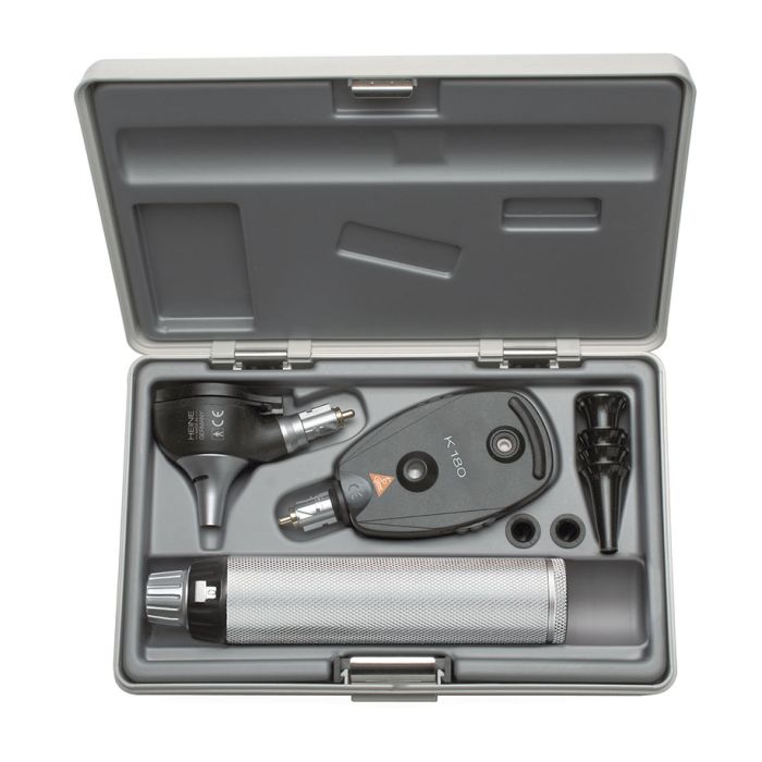K 180 LED Ophthalmoskop/Otoskop Set 2,5 V mit BETA Batteriegriff