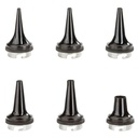 Dauergebrauchs-Trichter schwarz (6 Stck.)