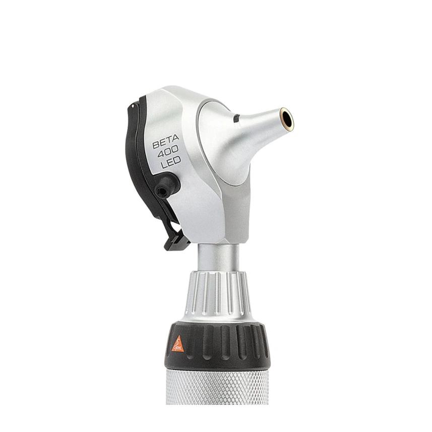 BETA 400 LED F.O. Otoskop-Kopf 2,5 V Ohne Tips, ohne Griff