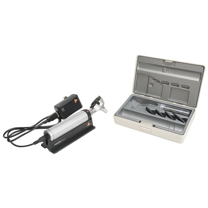 BETA 200 F.O. Otoskop-Set LED Mit BETA4 USB Ladegriff mit USB Kabel