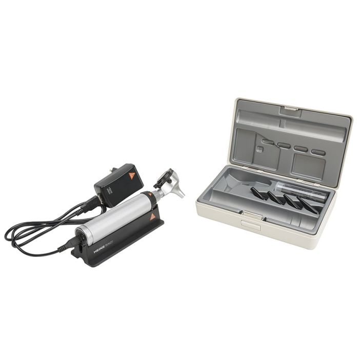 BETA 400 F.O. Otoskop-Set LED Mit BETA4 USB Ladegriff mit USB Kabel
