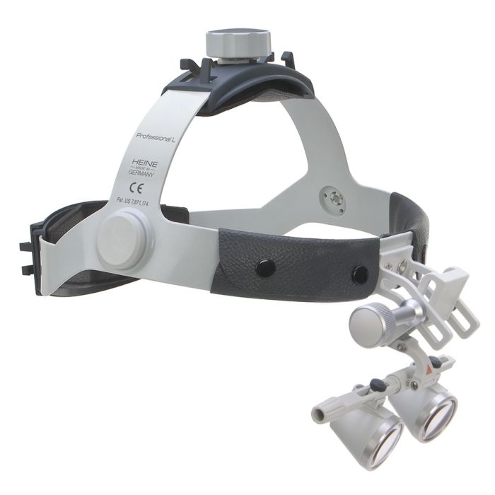 Binokularlupenset C HR 2,5x/340 mm Mit i-View auf Professional L Kopfband