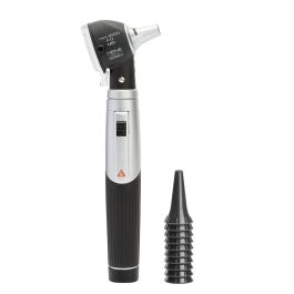 [OPT D-008.70.110] Mini 3000 F.O. Otoskop 2,5 V LED Schwarz, mit Batteriegriff mini 3000