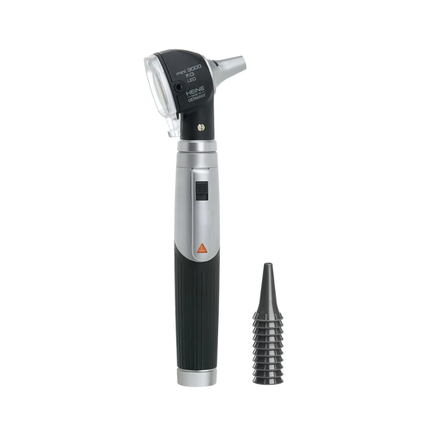 Mini 3000 F.O. Otoskop 2,5 V LED Mit Ladegriff mini 3000 und 10 AllSpec