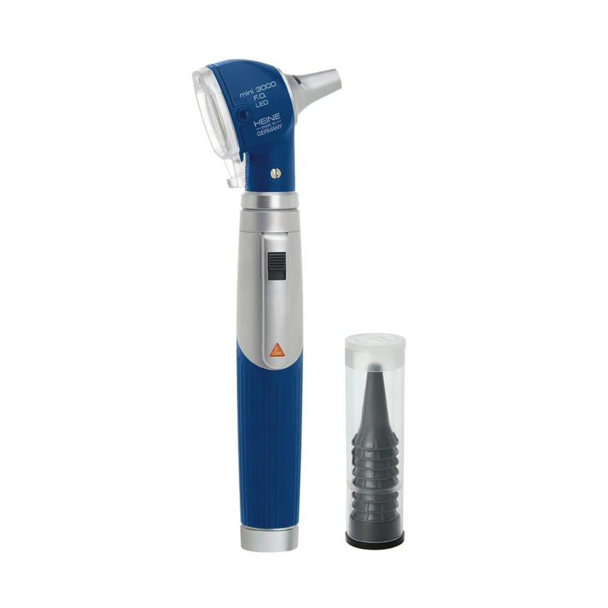 [OPT D-008.70.301 B] Mini 3000 F.O. Otoskop 2,5 V LED Blau, mit Ladegriff mini 3000