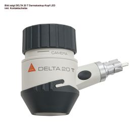 DELTA 20 T LED Dermatoskop-Kopf Inkl. Kontaktscheibe Ø 23 mm