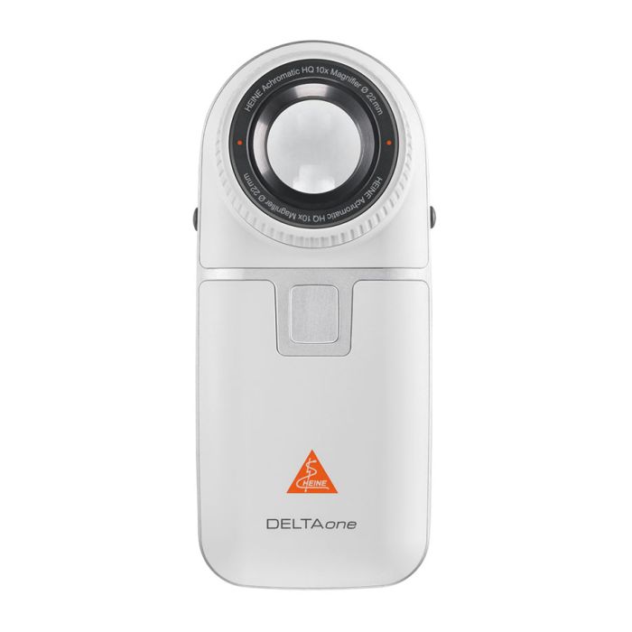 [OPT K-211.28.305] DELTAone Dermatoskop LED White Edition, weiß-silber