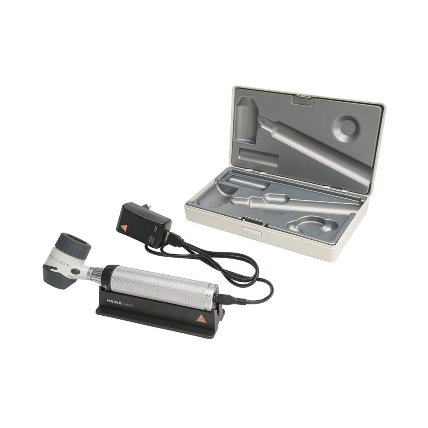 DELTA 20 T Dermatoskop-Set Mit BETA4 USB Ladegriff mit USB Kabel