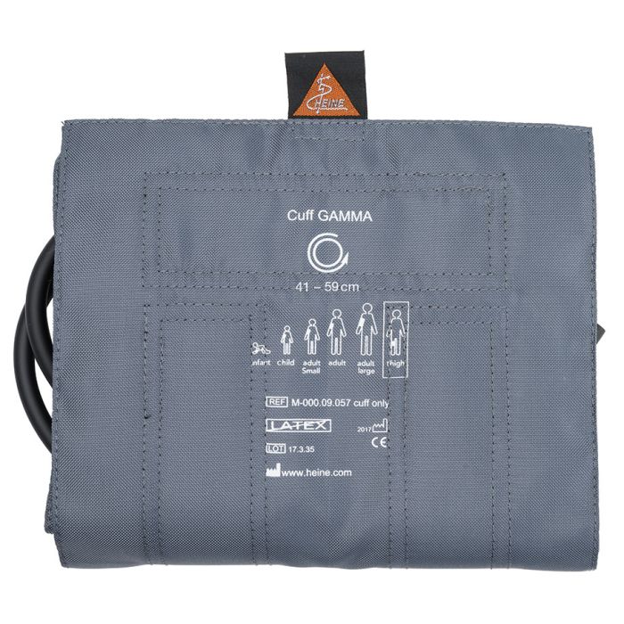 [OPT M-000.09.615] Klettenmanschette komplett, 1-Schlauch Oberschenkel, 20 x 86 cm