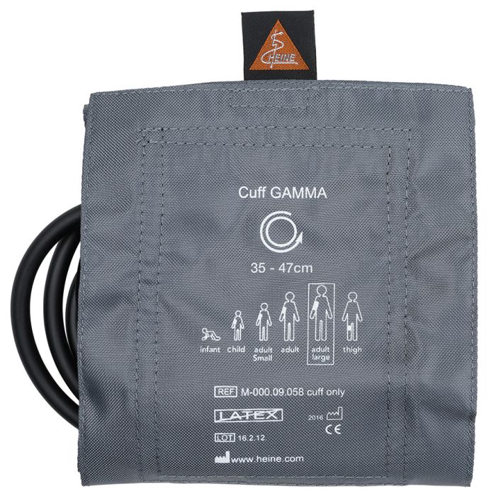 [OPT M-000.09.631] Klettenmanschette komplett, 2-Schlauch Erwachsene groß, 17 x 70 cm