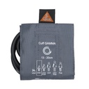 Klettenmanschette komplett, 1-Schlauch Kinder, 10 x 34 cm