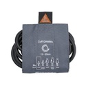 Klettenmanschette komplett, 2-Schlauch Kinder, 10 x 34 cm