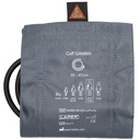 Klettenmanschette komplett, 1-Schlauch Erwachsene groß, 17 x 70 cm