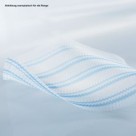 Optilene Mesh LP 6 x 14 cm Herniennetz mit Schlitz, blau (5 Stck.)