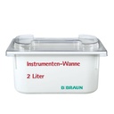 Helipur Instrumentenwanne 2 Ltr. Mit Siebeinsatz und Deckel