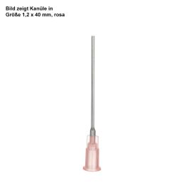 Sterican Mix Kanülen stumpf 18 Gx1 1/2'' 1,2 x 40 mm, rosa (100 Stck.)