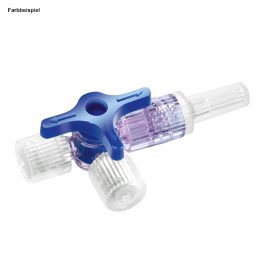 [PET 4095111] Discofix Dreiwegehahn blau