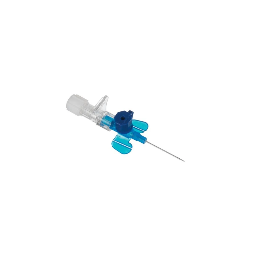 [PET 4268091S-01] Vasofix Safety 22 G, 0,9 mm, blau 25 mm Stichlänge, FEP