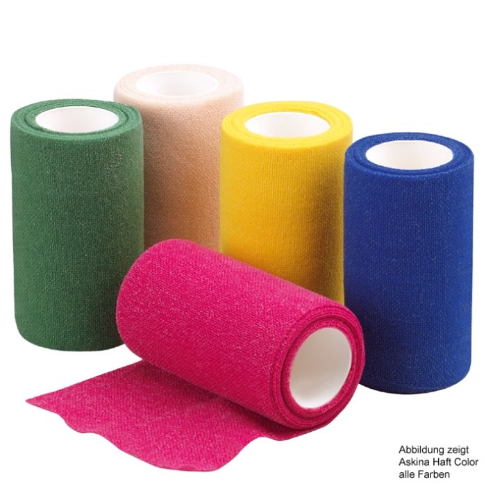 [PET 9058222] Askina Haft Color Fixierbinde pink 20 m x 6 cm